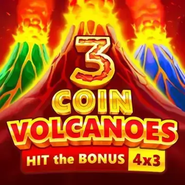 Play 3 Coin Volcanoes Red Stag casino